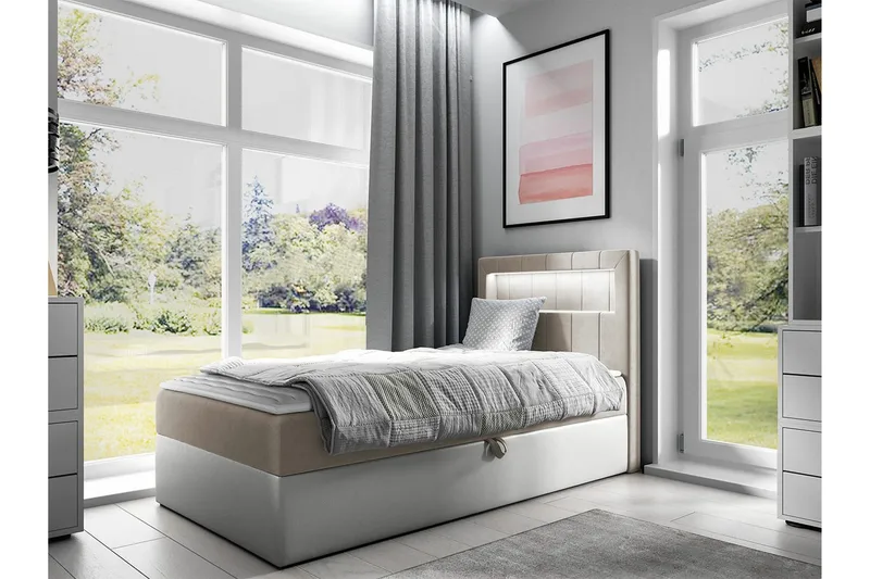 Boisdale Sengeramme 100x200 cm - Møbler - Senger - Sengeramme & sengestamme