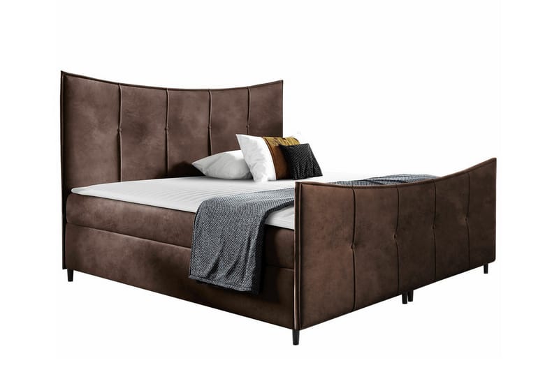 Boisdale Sengeramme 120x200 cm - Mørkebrun - Møbler - Senger - Sengeramme & sengestamme