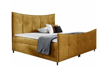 Boisdale Sengeramme 120x200 cm - Mørkegul - Møbler - Senger - Sengeramme & sengestamme