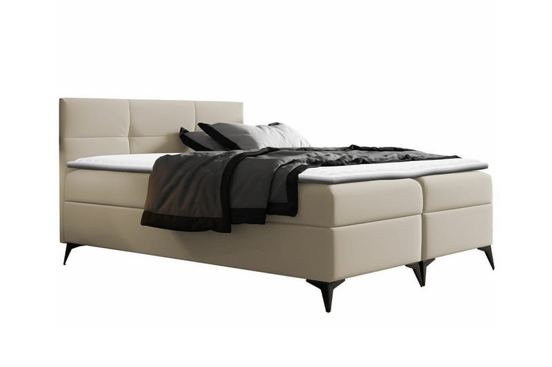 Boisdale Sengeramme 140x200 cm - Beige - Sengeramme & sengestamme