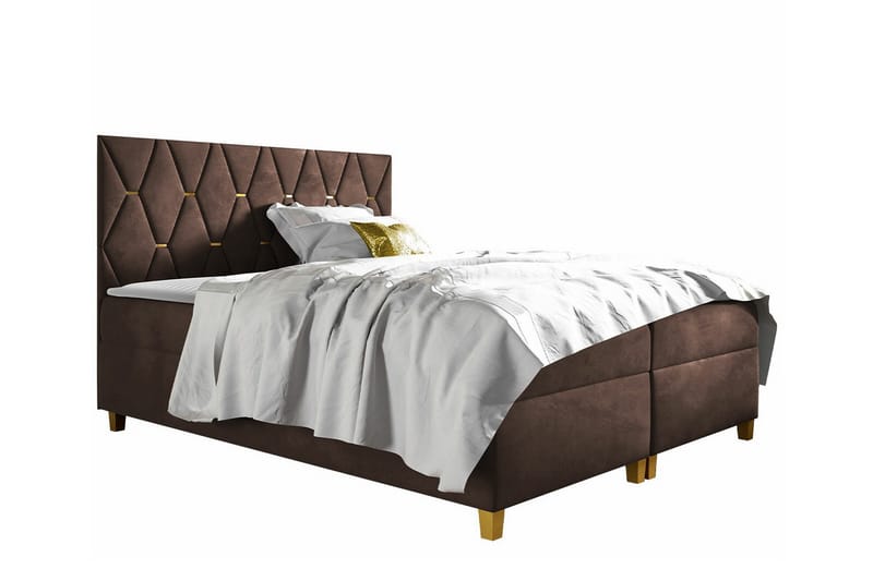 Boisdale Sengeramme 140x200 cm - Brun - Møbler - Senger - Sengeramme & sengestamme