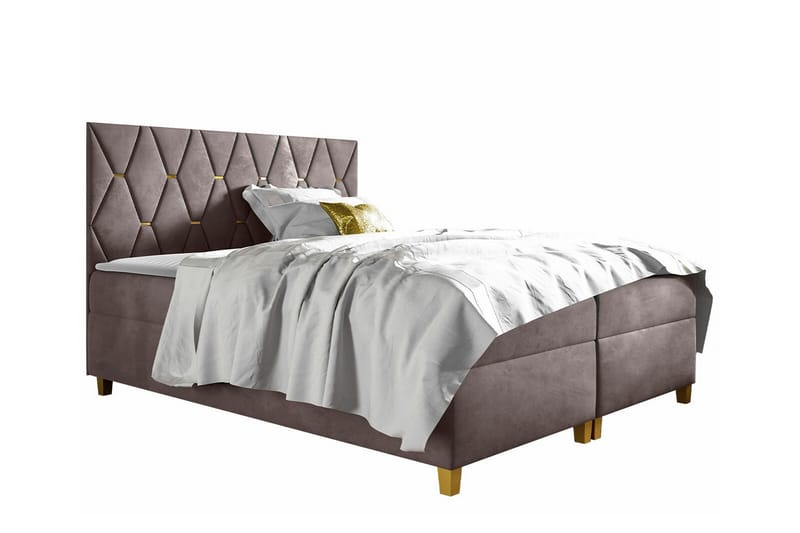 Boisdale Sengeramme 140x200 cm - Brun - Møbler - Senger - Sengeramme & sengestamme