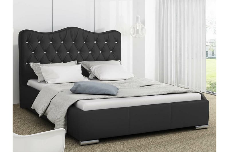 Boisdale Sengeramme 140x200 cm - Svart - M�øbler - Senger - Sengeramme & sengestamme