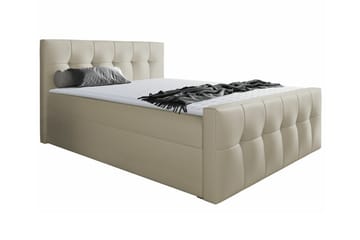 Boisdale Sengeramme 160x200 cm - Beige - Møbler - Senger - Sengeramme & sengestamme