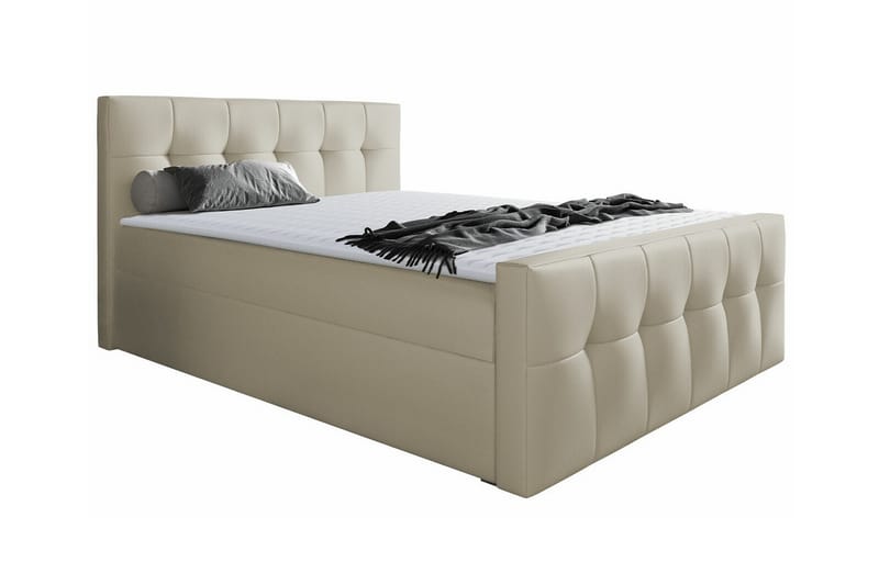 Boisdale Sengeramme 160x200 cm - Beige - Møbler - Senger - Sengeramme & sengestamme