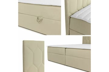 Boisdale Sengeramme 160x200 cm - Beige - Møbler - Senger - Sengeramme & sengestamme