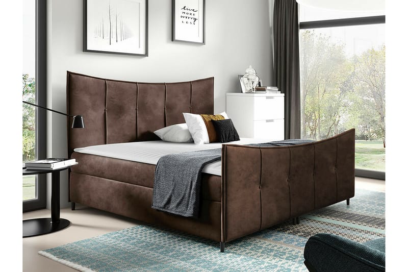 Boisdale Sengeramme 160x200 cm - Brun - Møbler - Senger - Sengeramme & sengestamme