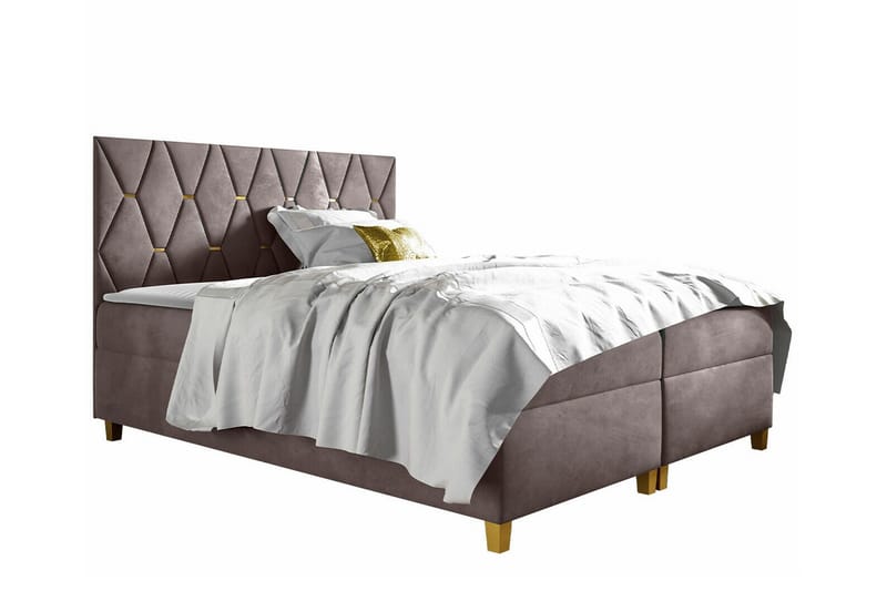 Boisdale Sengeramme 160x200 cm - Brun - Møbler - Senger - Sengeramme & sengestamme