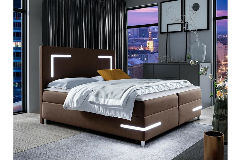 Boisdale Sengeramme 160x200 cm - Brun - Møbler - Senger - Sengeramme & sengestamme