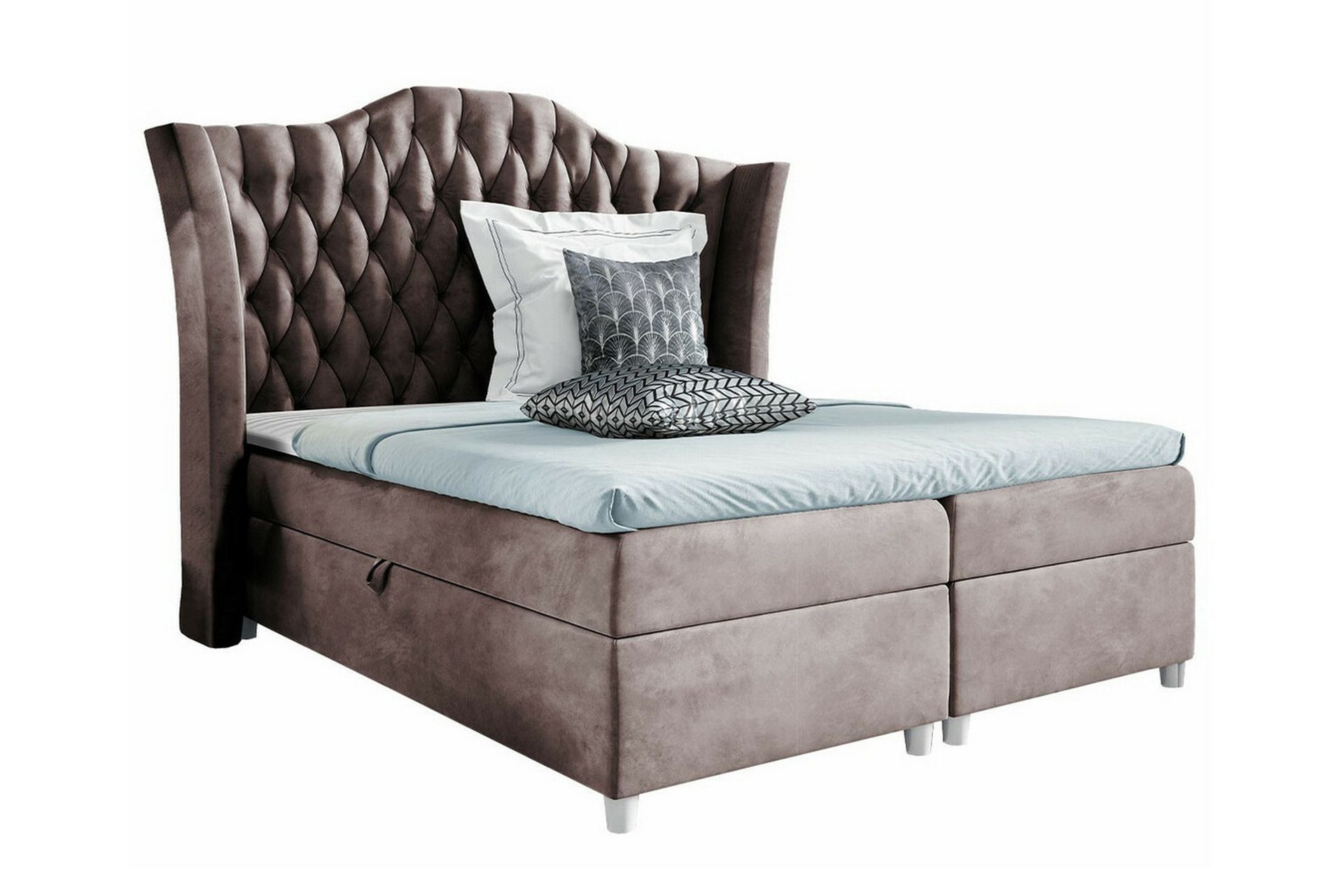 Boisdale Sengeramme 160x200 cm - Lyse brun - Møbler - Senger - Sengeramme & sengestamme
