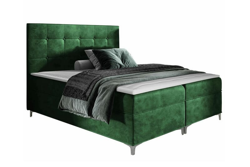 Boisdale Sengeramme 160x200 cm - Mørkegrønn - Møbler - Senger - Sengeramme & sengestamme