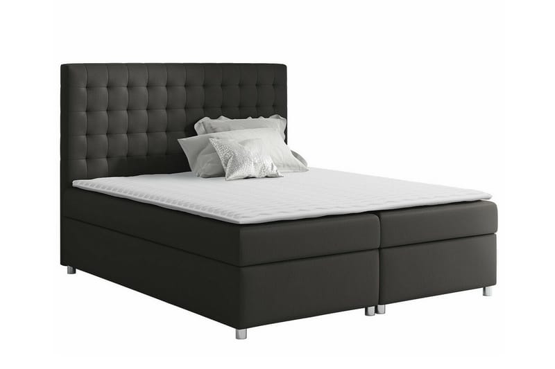 Boisdale Sengeramme 160x200 cm - Svart - Møbler - Senger - Sengeramme & sengestamme