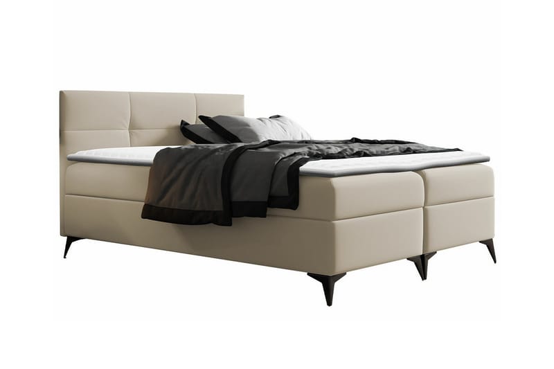 Boisdale Sengeramme 180x200 cm - Beige - Møbler - Senger - Sengeramme & sengestamme