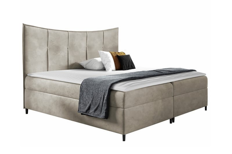 Boisdale Sengeramme 180x200 cm - Beige - Møbler - Senger - Sengeramme & sengestamme