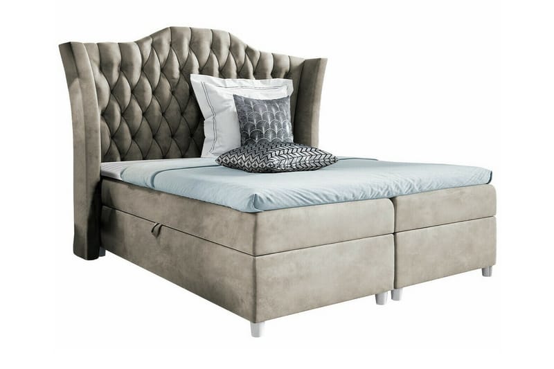 Boisdale Sengeramme 180x200 cm - Beige - Møbler - Senger - Sengeramme & sengestamme