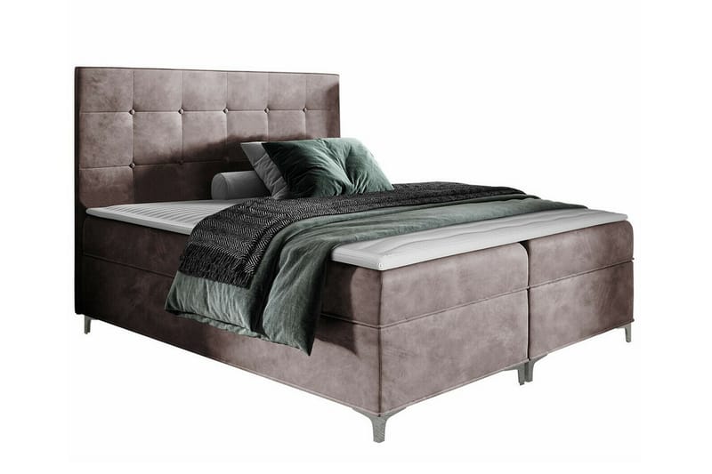 Boisdale Sengeramme 180x200 cm - Beige - Møbler - Senger - Sengeramme & sengestamme