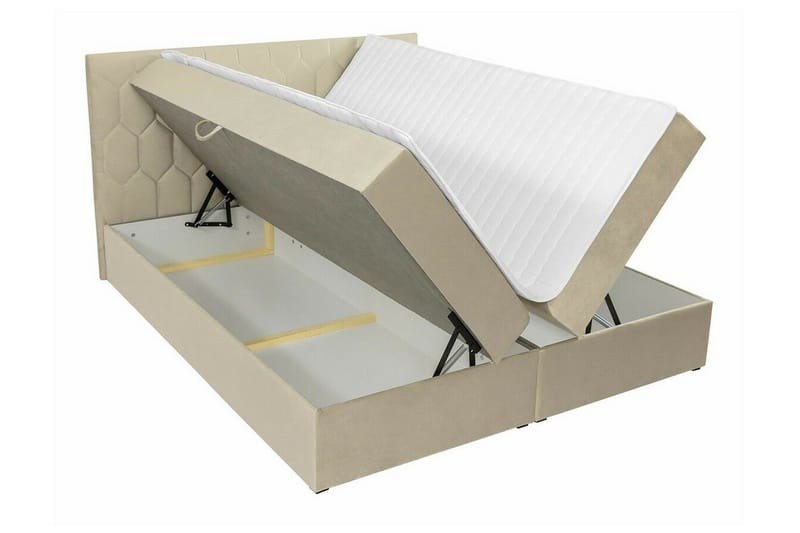 Boisdale Sengeramme 180x200 cm - Beige - Møbler - Senger - Sengeramme & sengestamme