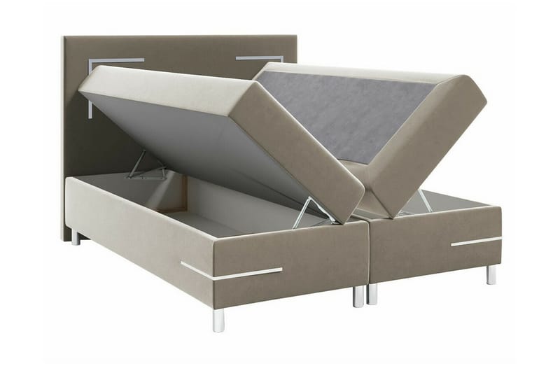 Boisdale Sengeramme 180x200 cm - Beige - Møbler - Senger - Sengeramme & sengestamme