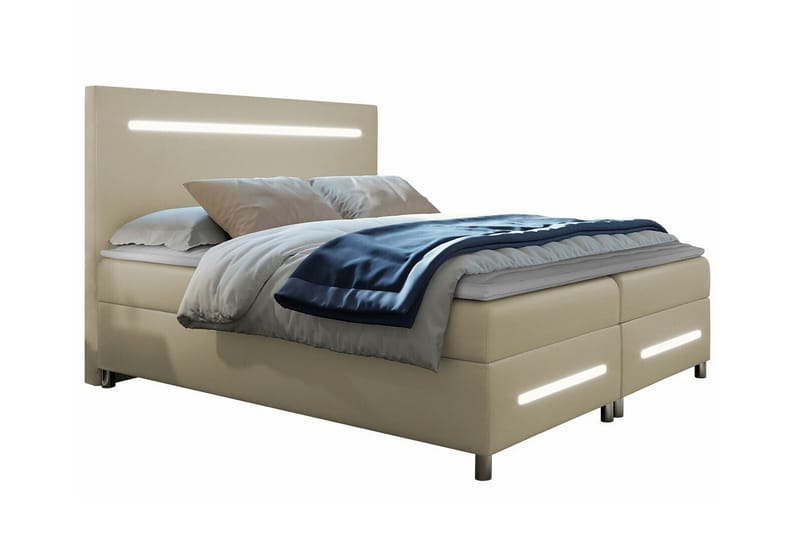 Boisdale Sengeramme 180x200 cm - Beige - Møbler - Senger - Sengeramme & sengestamme