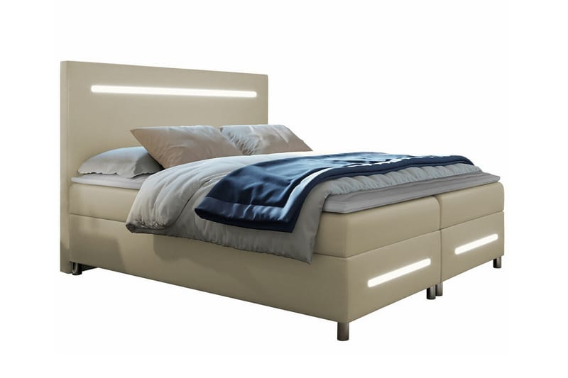 Boisdale Sengeramme 180x200 cm - Beige - Sengeramme & sengestamme