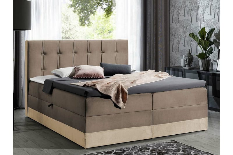 Boisdale Sengeramme 180x200 cm - Brun - Møbler - Senger - Sengeramme & sengestamme