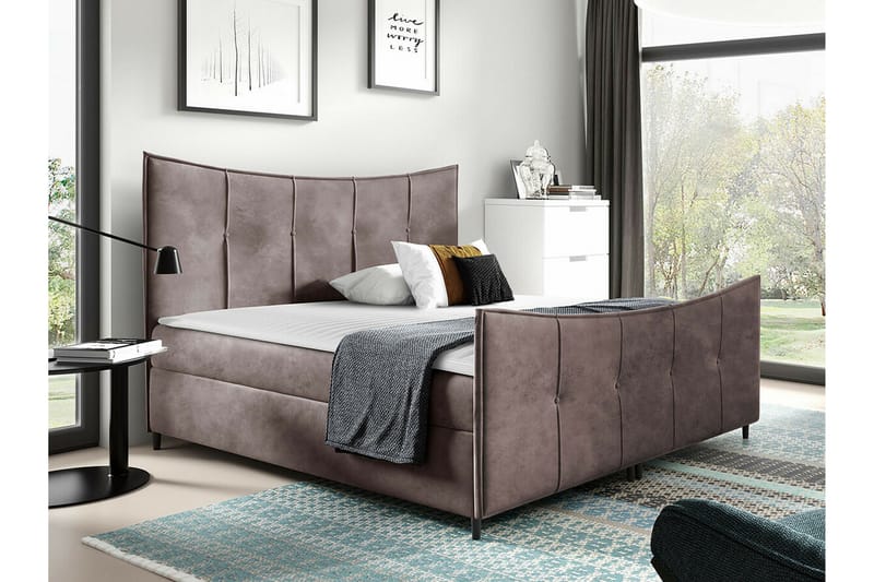 Boisdale Sengeramme 180x200 cm - Brun - Møbler - Senger - Sengeramme & sengestamme