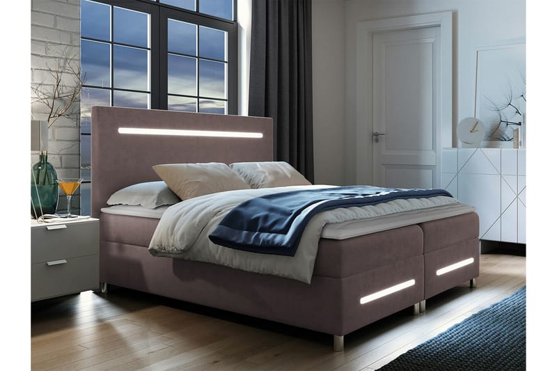 Boisdale Sengeramme 180x200 cm - Brun - Møbler - Senger - Sengeramme & sengestamme