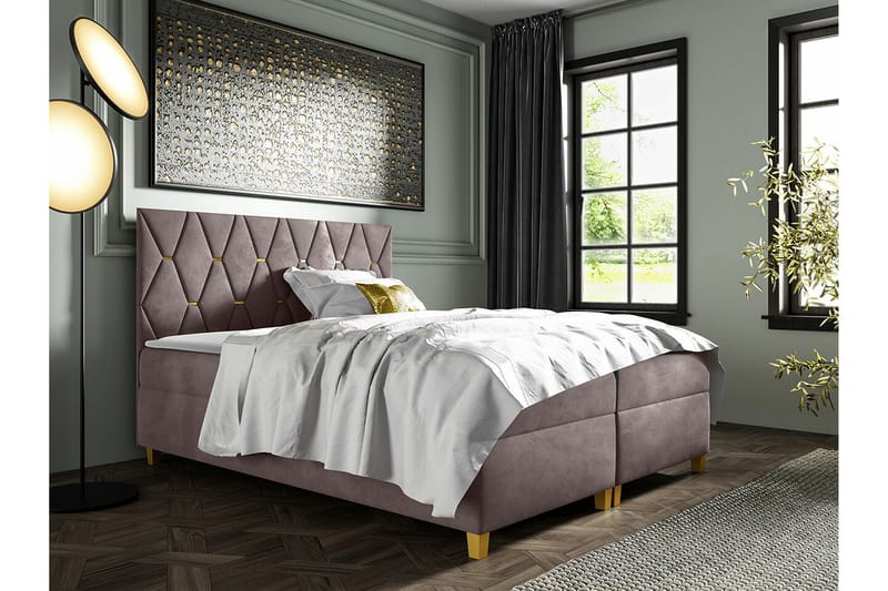 Boisdale Sengeramme 180x200 cm - Brun - Møbler - Senger - Sengeramme & sengestamme