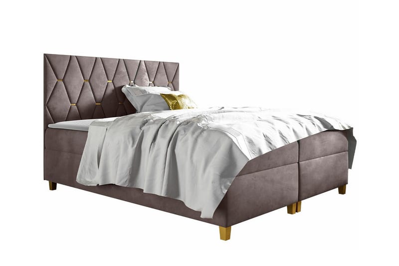 Boisdale Sengeramme 180x200 cm - Brun - Møbler - Senger - Sengeramme & sengestamme