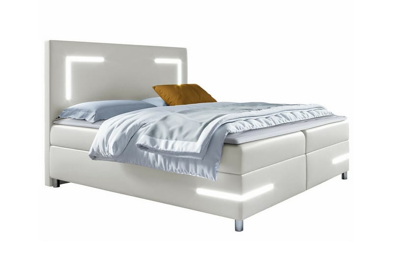 Boisdale Sengeramme 180x200 cm - Hvit - Møbler - Senger - Sengeramme & sengestamme