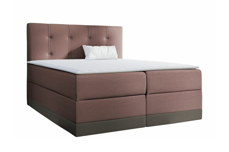 Boisdale Sengeramme 180x200 cm - Lysebrun/Svart - Møbler - Senger - Sengeramme & sengestamme