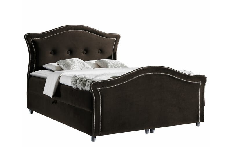 Boisdale Sengeramme 180x200 cm - Mørkebrun - Møbler - Senger - Sengeramme & sengestamme
