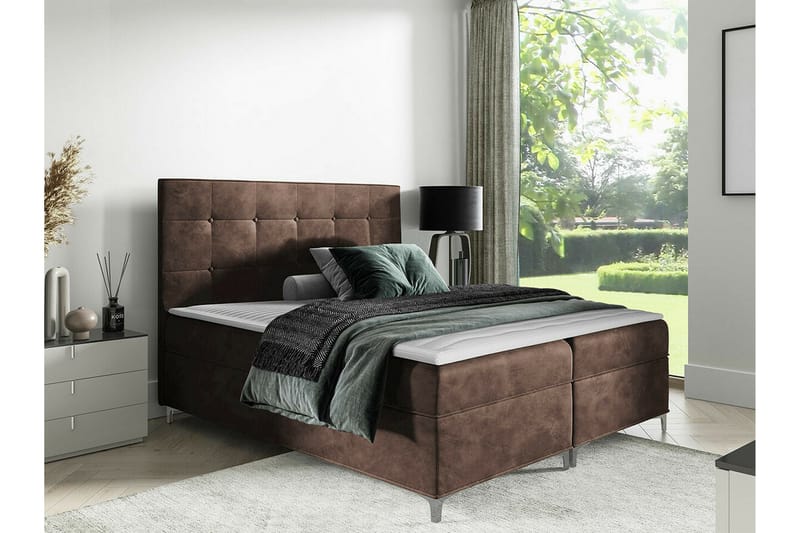 Boisdale Sengeramme 180x200 cm - Mørkebrun - Møbler - Senger - Sengeramme & sengestamme