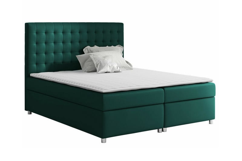 Boisdale Sengeramme 180x200 cm - Mørkegrønn - Møbler - Senger - Sengeramme & sengestamme