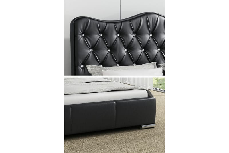Boisdale Sengeramme 180x200 cm - Mørkegrønn - Møbler - Senger - Sengeramme & sengestamme