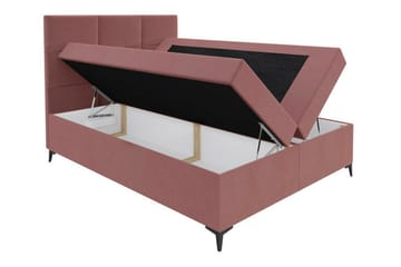 Boisdale Sengeramme 180x200 cm - Mørkerød - Møbler - Senger - Sengeramme & sengestamme