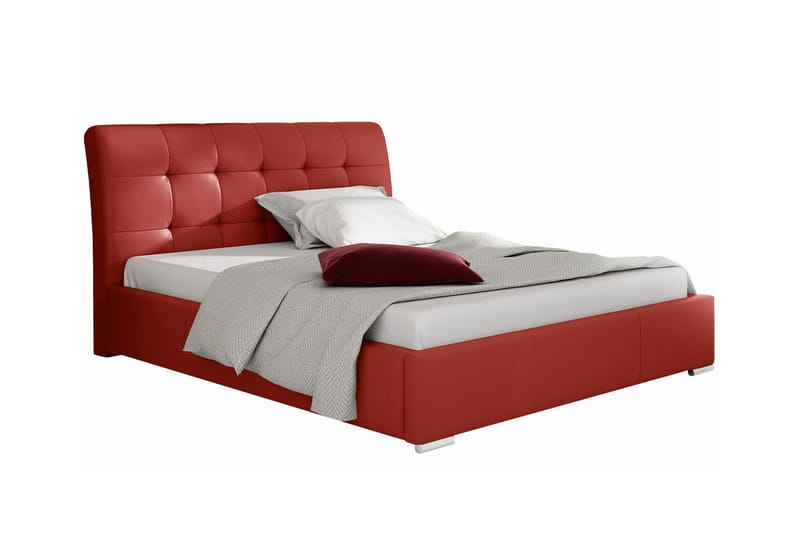 Boisdale Sengeramme 180x200 cm - Rød - Møbler - Senger - Sengeramme & sengestamme