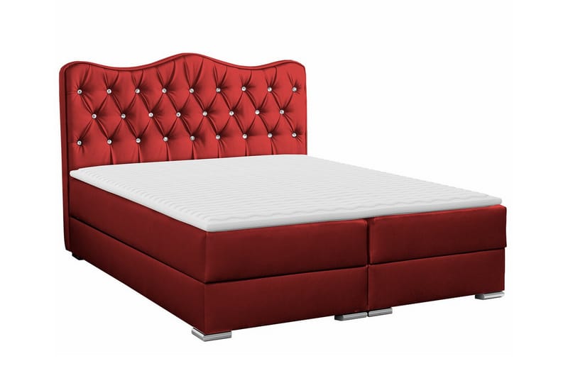 Boisdale Sengeramme 180x200 cm - Rød - Møbler - Senger - Sengeramme & sengestamme
