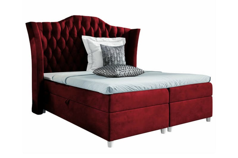 Boisdale Sengeramme 180x200 cm - Rød - Møbler - Senger - Sengeramme & sengestamme