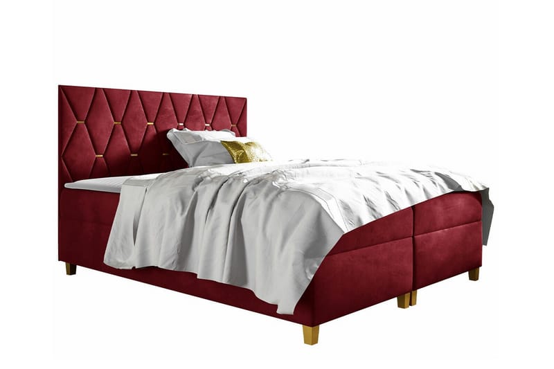 Boisdale Sengeramme 180x200 cm - Rød - Møbler - Senger - Sengeramme & sengestamme