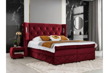 Boisdale Sengeramme 180x200 cm - Rød - Møbler - Senger - Sengeramme & sengestamme