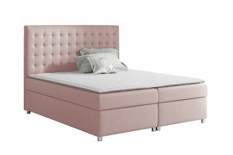 Boisdale Sengeramme 180x200 cm - Rosa - Møbler - Senger - Sengeramme & sengestamme