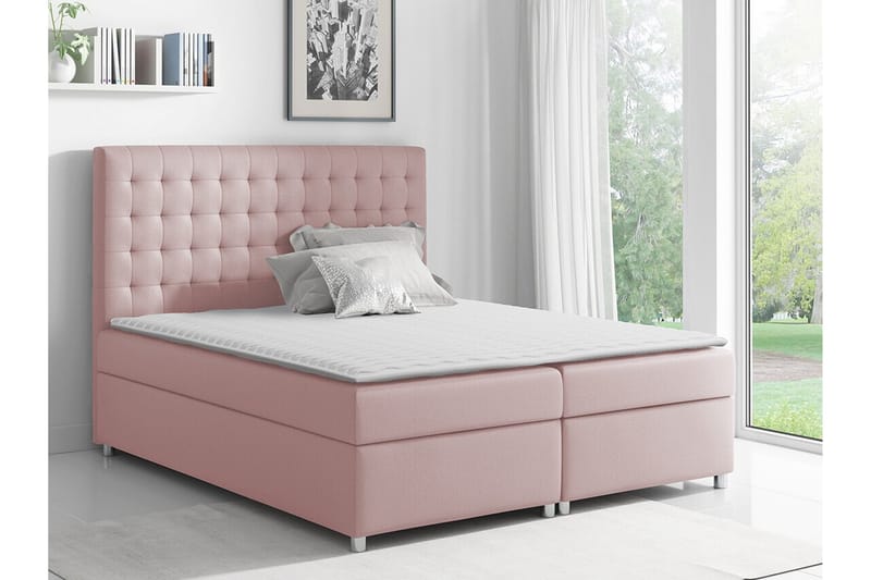 Boisdale Sengeramme 180x200 cm - Rosa - Møbler - Senger - Sengeramme & sengestamme