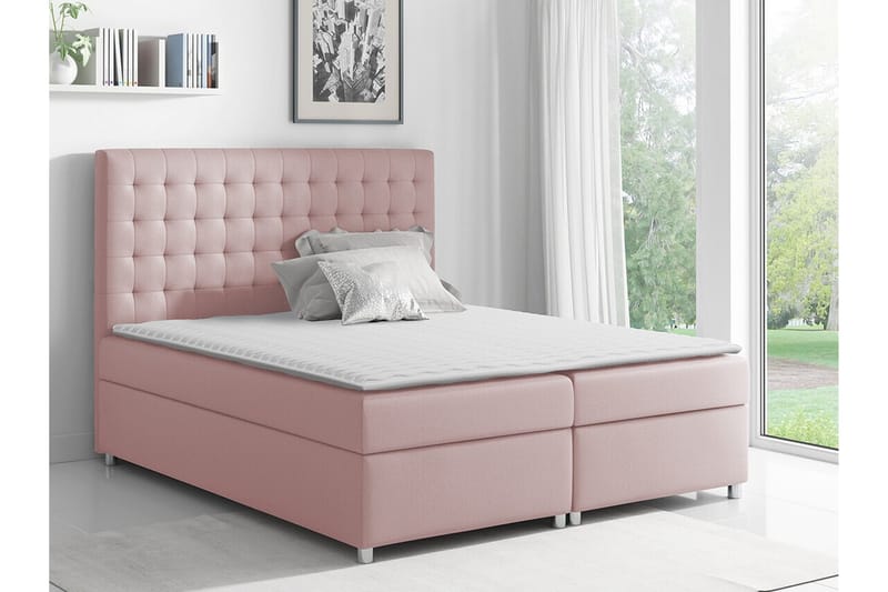 Boisdale Sengeramme 180x200 cm - Rosa - Sengeramme & sengestamme