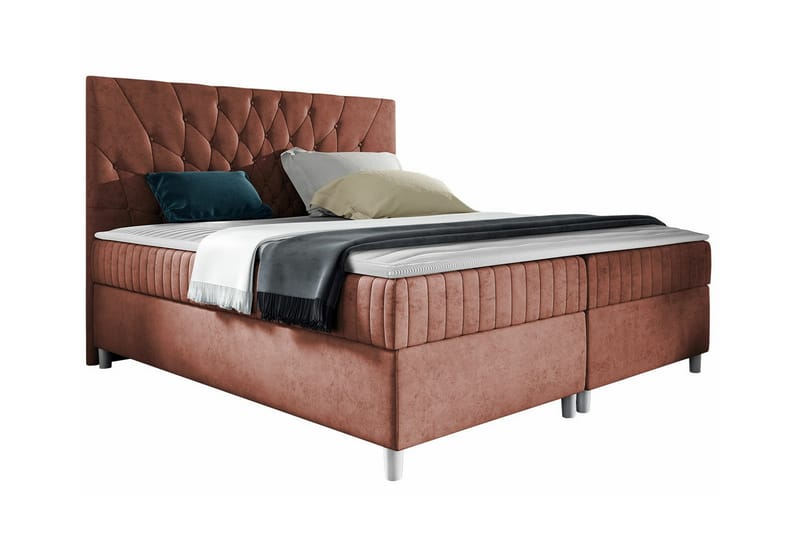 Boisdale Sengeramme 180x200 cm - Rosa - Møbler - Senger - Sengeramme & sengestamme