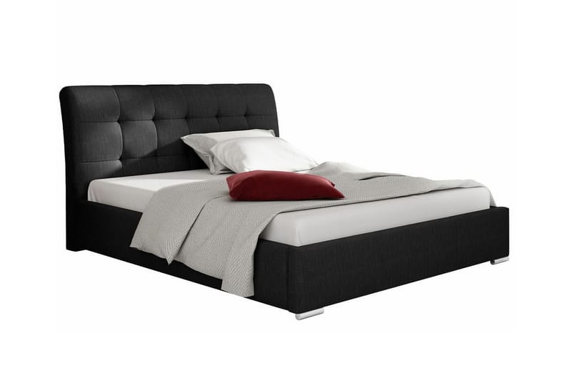 Boisdale Sengeramme 180x200 cm - Svart - Møbler - Senger - Sengeramme & sengestamme