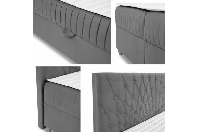 Boisdale Sengeramme 180x200 cm - Turkis - Møbler - Senger - Sengeramme & sengestamme