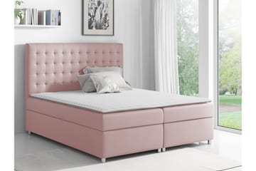 Boisdale Sengeramme 200x200 cm - Rosa - Møbler - Senger - Sengeramme & sengestamme