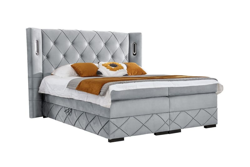 Boisdale Sengeramme 200x200 cm, undefined