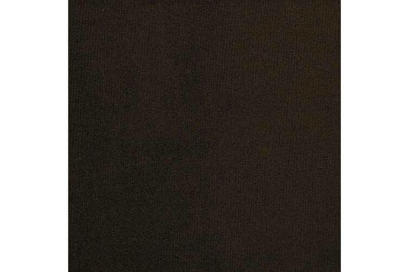 Boisdale Sengeramme med Oppbevaring 140x200 cm i Fløyel med Fasthetsgrad Medium - Brun - Møbler - Senger - Sengeramme & sengestamme